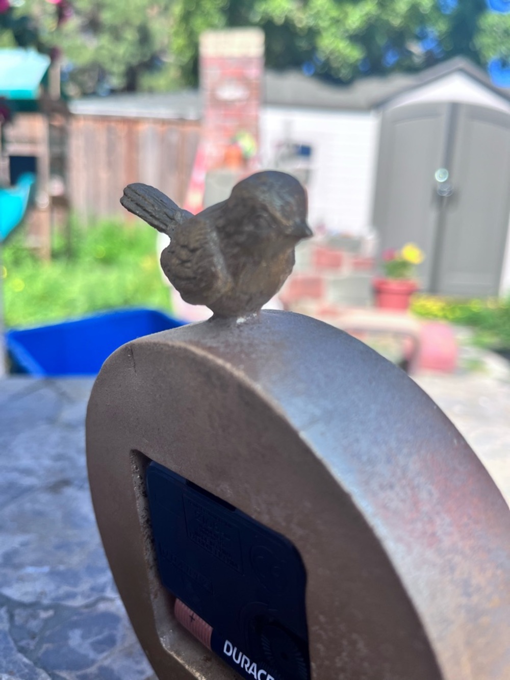 Vintage Birdie tabletop clock - Picture 11 of 11